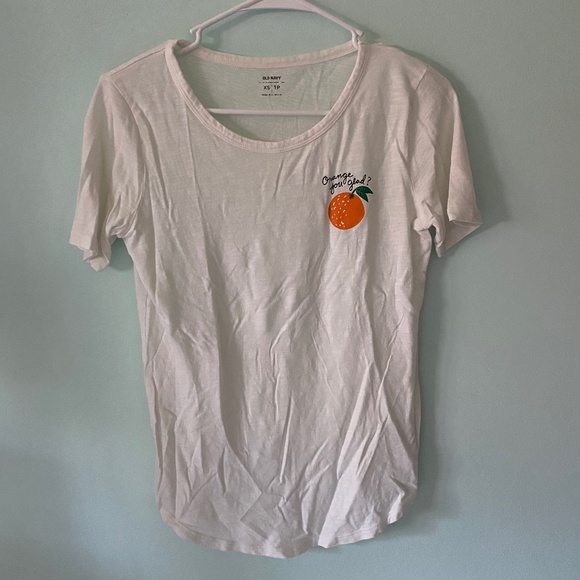 Old Navy Tops - “Orange you glad?” T-Shirt